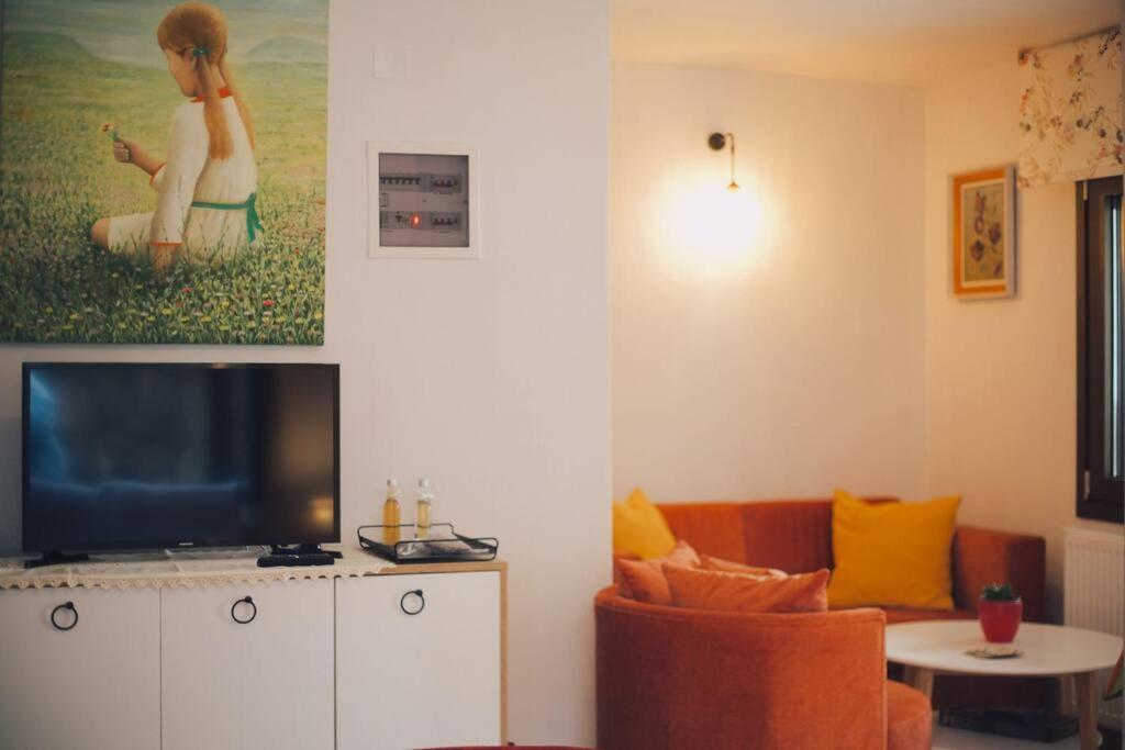 Apartmán Το Σπίτι Της Ευτυχίας Στούντιο Karpenísion Exteriér fotografie