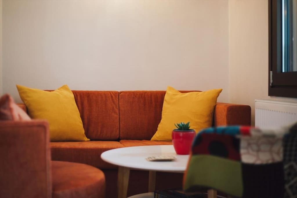 Apartmán Το Σπίτι Της Ευτυχίας Στούντιο Karpenísion Exteriér fotografie