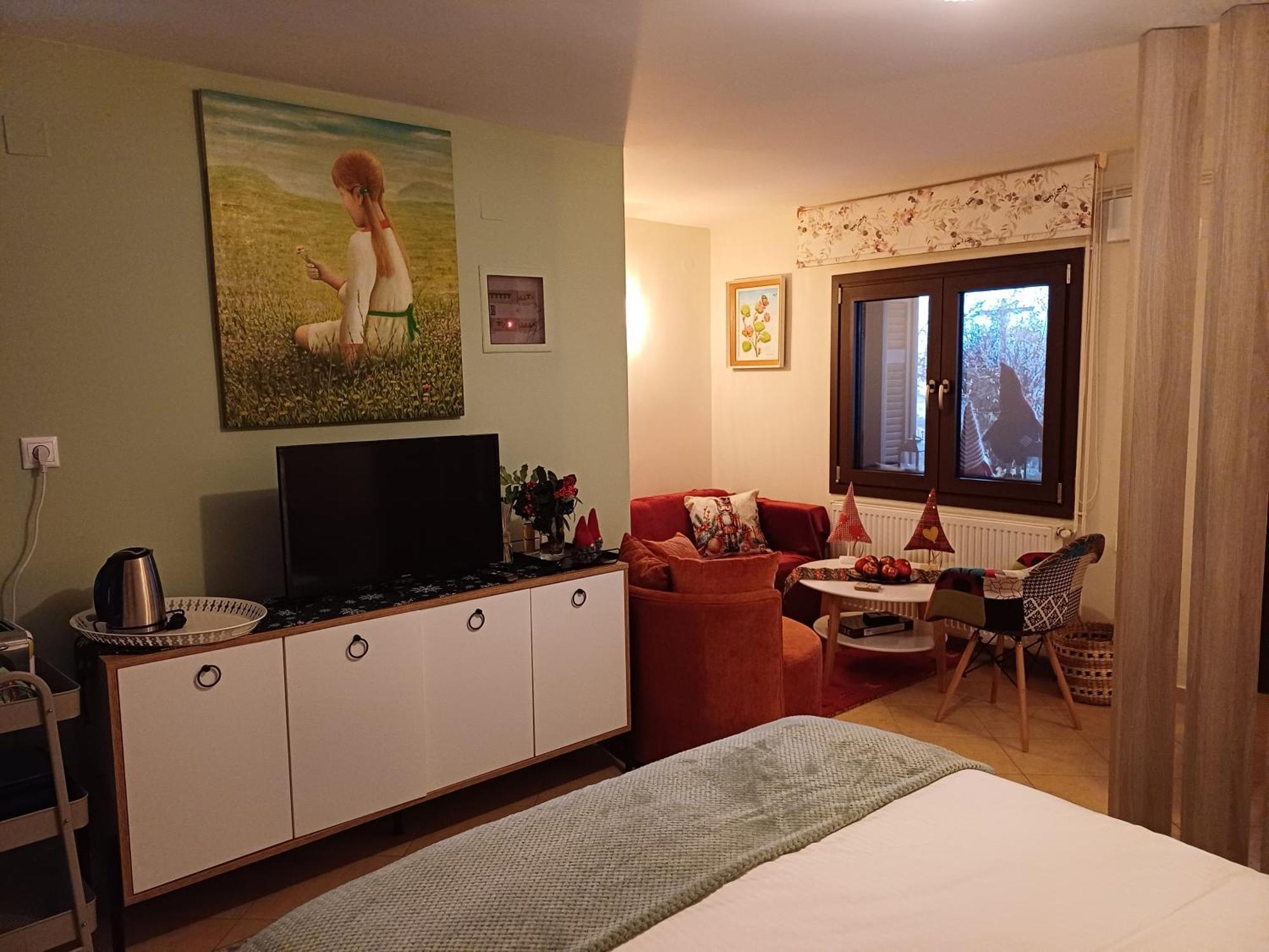 Apartmán Το Σπίτι Της Ευτυχίας Στούντιο Karpenísion Exteriér fotografie